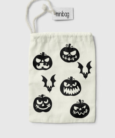 Halloweeni cukorka gyűjtő zsák - Minibag.hu